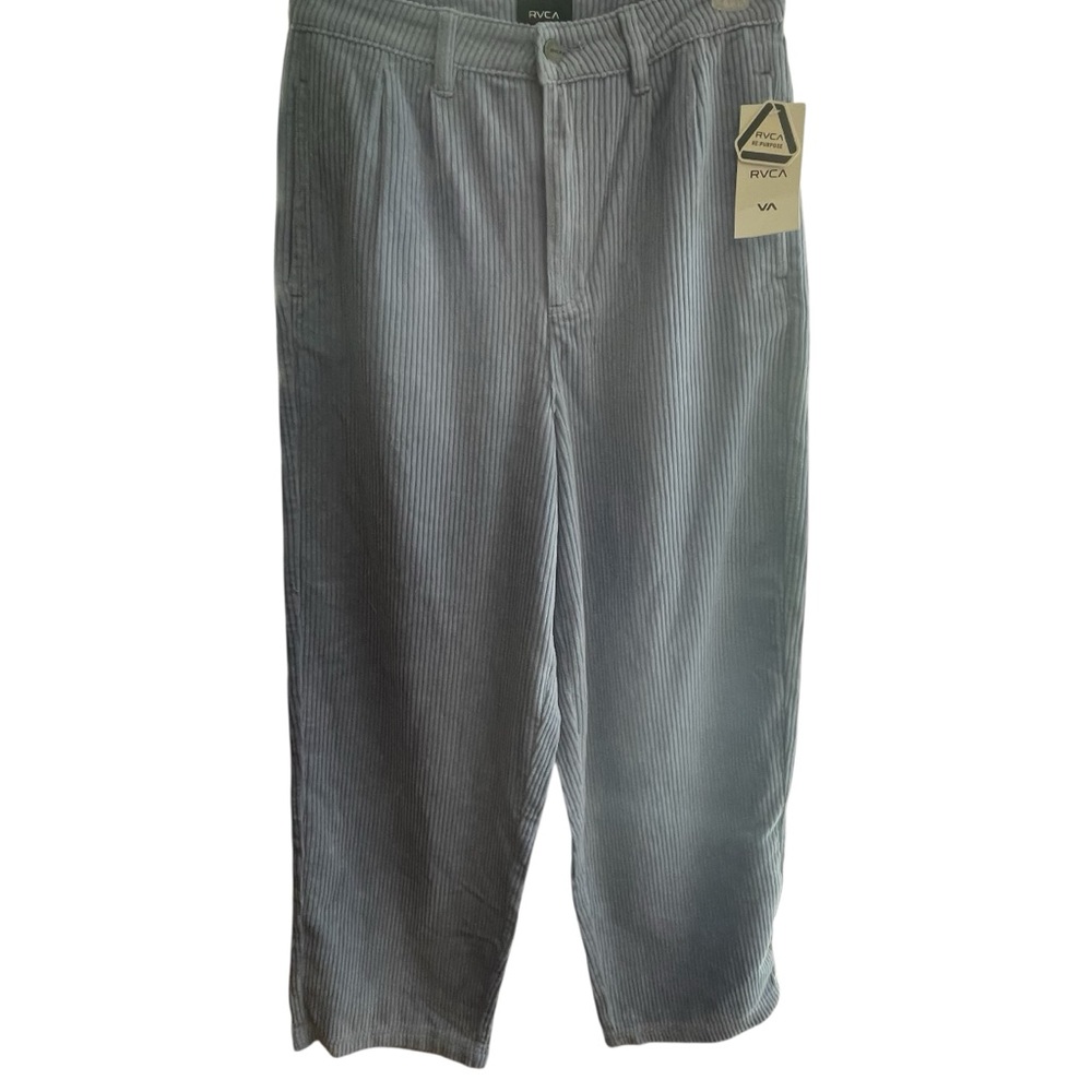 RVCA Women's Lavender Corduroy Wide Leg Pants